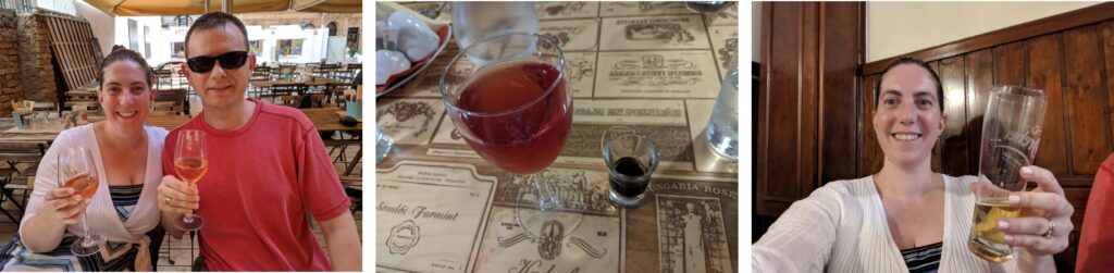 Wine, beer & herbal liqueur