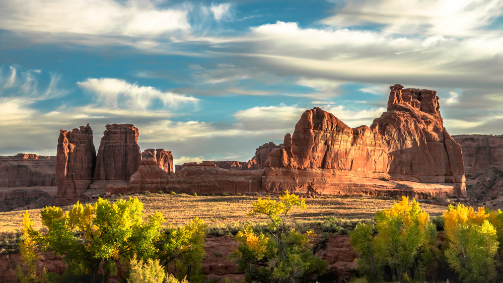 Arches National Park - Courthouse Towers