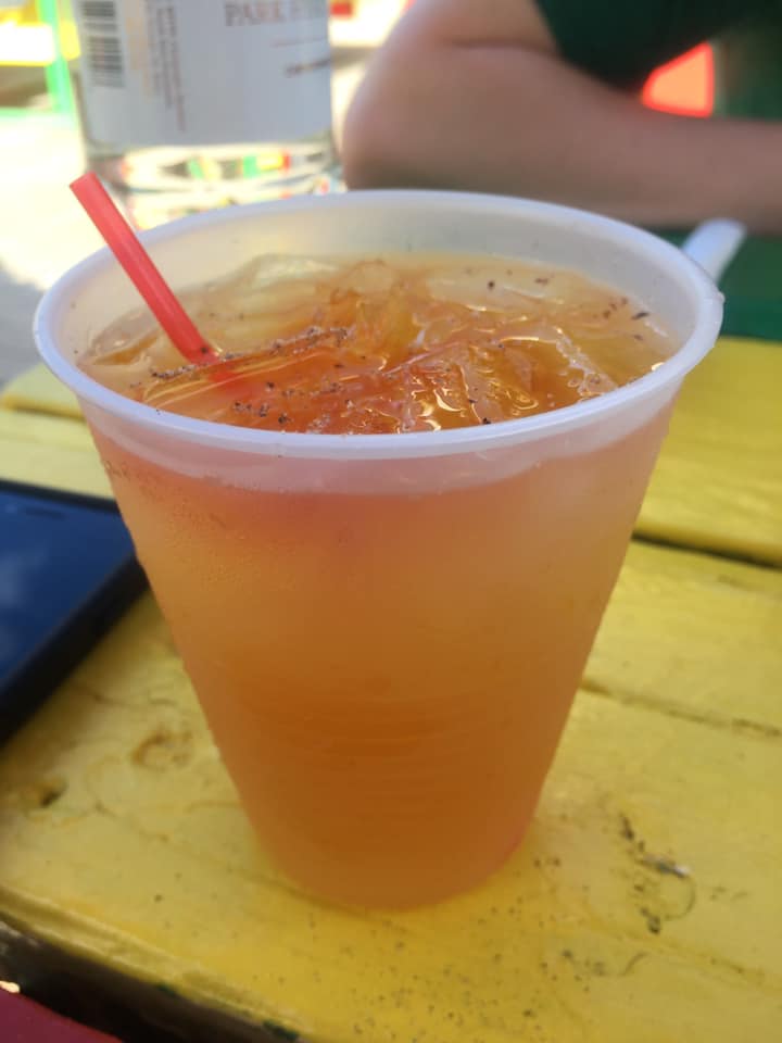 Killer Bees cocktail in Nevis