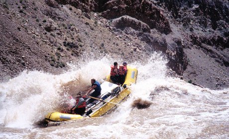 Rafting on the Colorado River in Canyonlands National Park