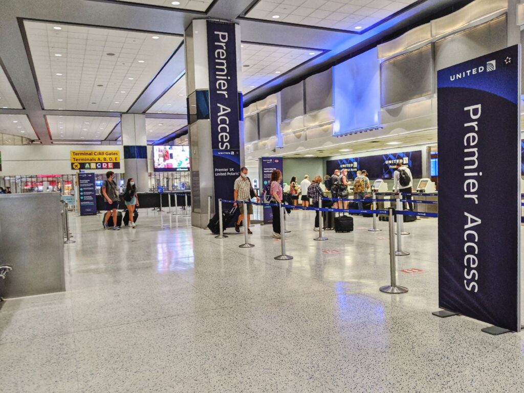 Check-in Area